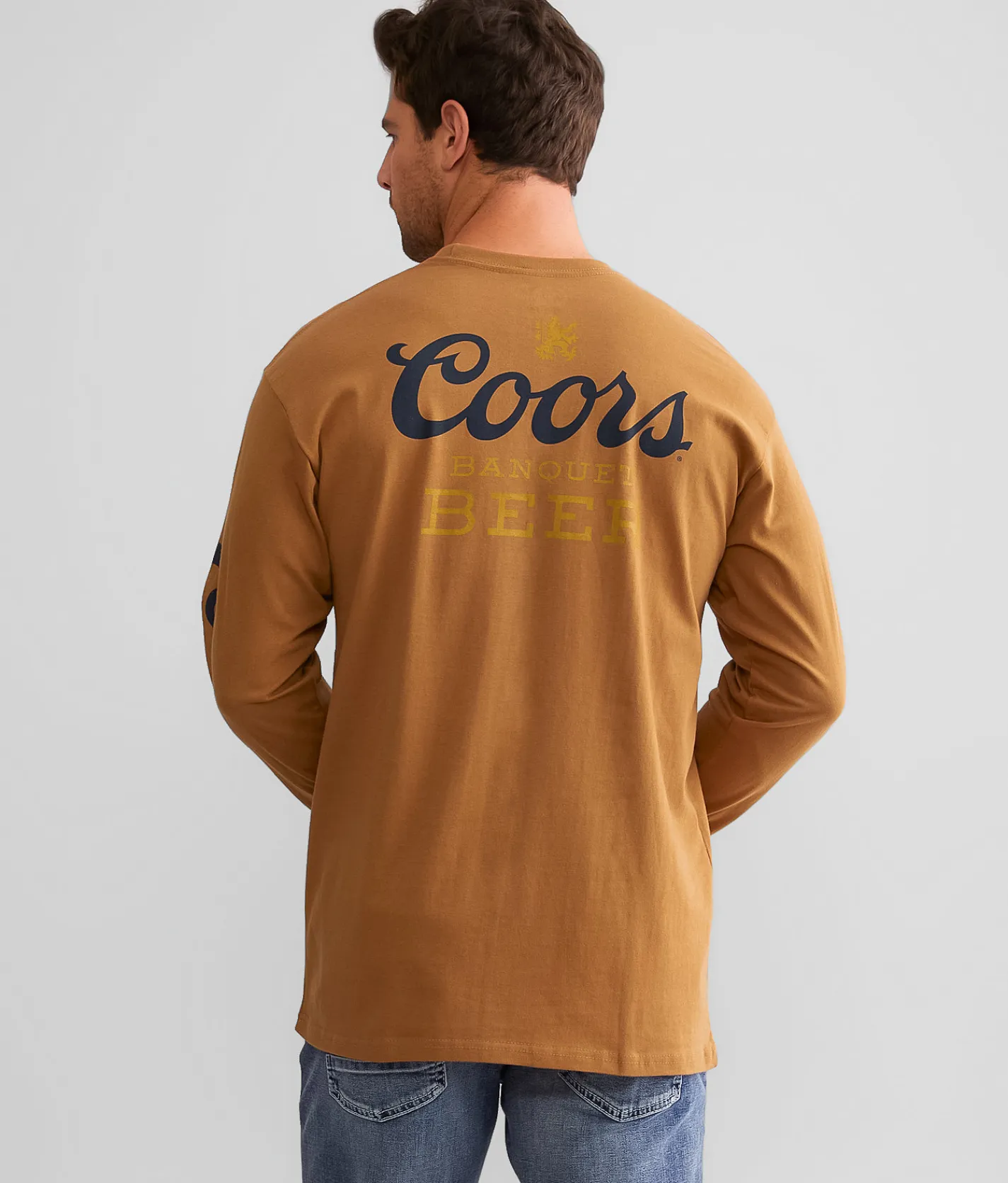 Graphic T-Shirts | tee luv Coors Banquet T-Shirt Light Brown