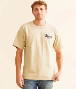 tee luv Coors Banquet T-Shirt Sand Discount