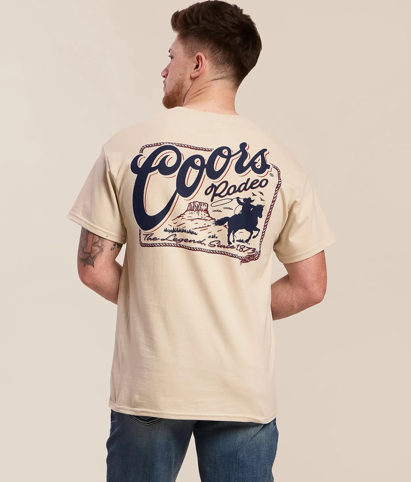 Tops|Graphic T-Shirts | Changes Coors Banquet Vintage T-Shirt Natural