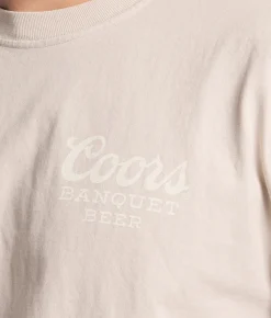 Tops | tee luv Coors Banquet Watercolor Landscape T-Shirt Stone