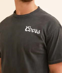 Graphic T-Shirts | Screen Stars Coors Brews & Boots T-Shirt Black