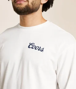 Tops|Graphic T-Shirts | tee luv Coors Classic T-Shirt Antique White