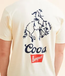 Brixton Coors Colt T-Shirt Navy Hot