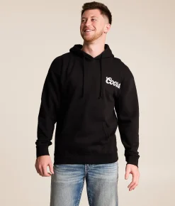 Tops | Changes Coors Cowboy Legend Hooded Sweatshirt Black