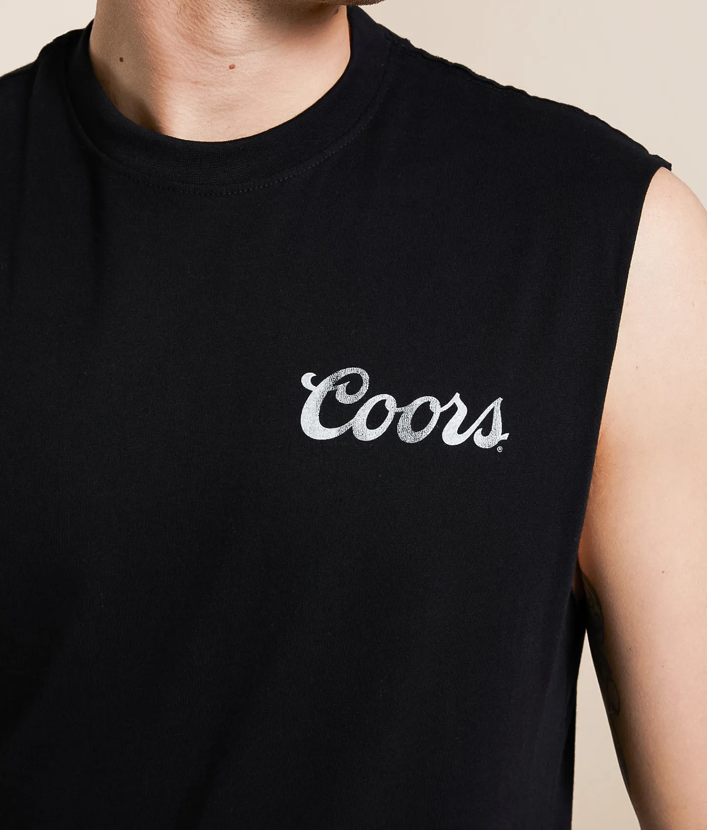 tee luv Coors® Cowboy Tank Top Black Online