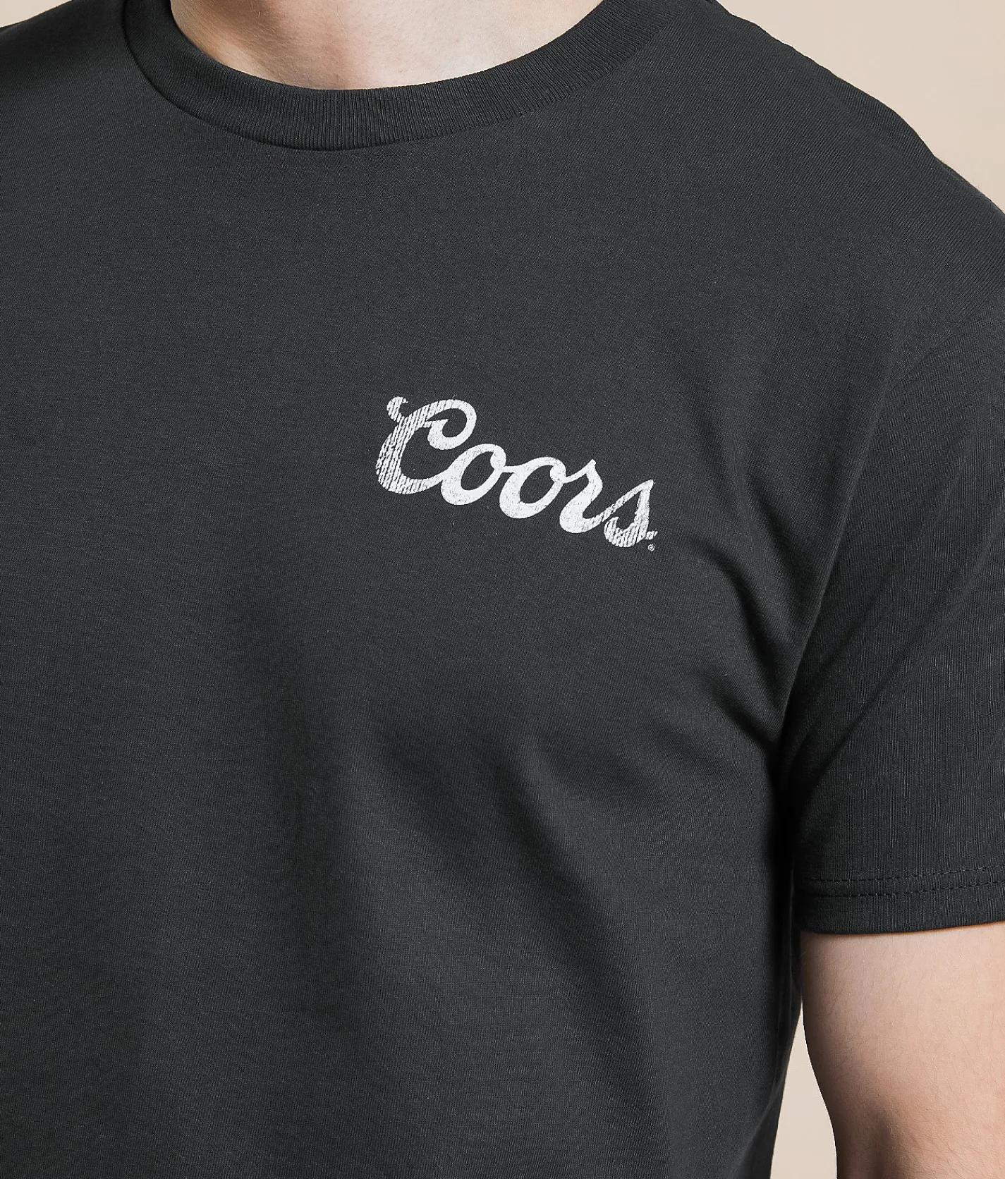 Graphic T-Shirts | tee luv Coors Cowboy T-Shirt Vintage Black