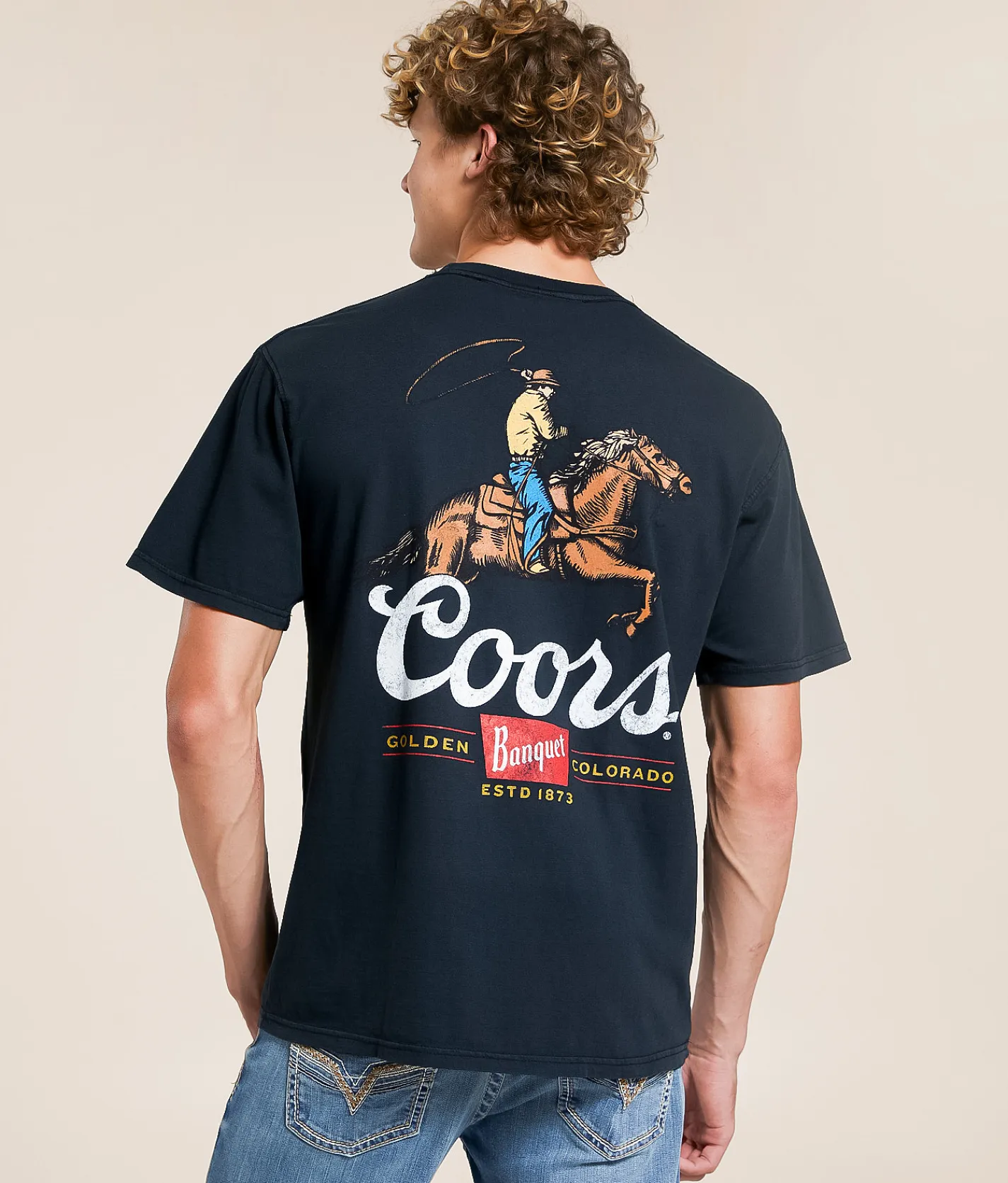 Changes Coors Cowboy T-Shirt Black Best