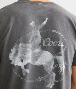 tee luv Coors Cowboy T-Shirt Moss