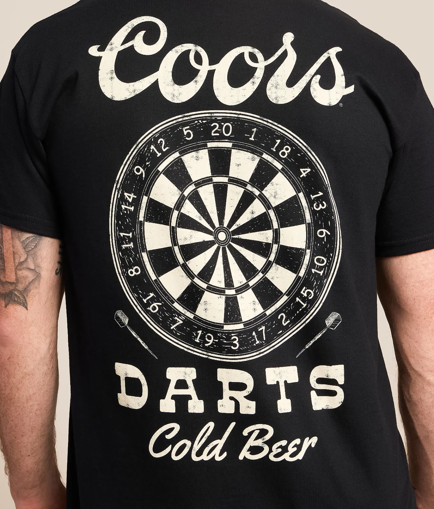 Tops|Graphic T-Shirts | American Needle Coors Darts T-Shirt White
