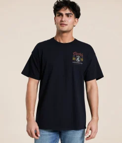 Junkfood Coors Fine Banquet Beer T-Shirt Black New