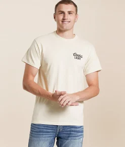 American Needle Coors Golden CO T-Shirt Cream Sale