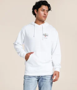 Brixton Coors Griffen Hooded Sweatshirt White Best