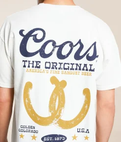 Tops|Graphic T-Shirts | Screen Stars Coors Horseshoes T-Shirt Vintage White