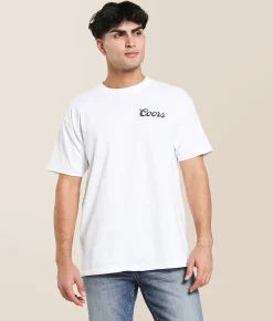 Tops | tee luv Coors Horseshoe T-Shirt White