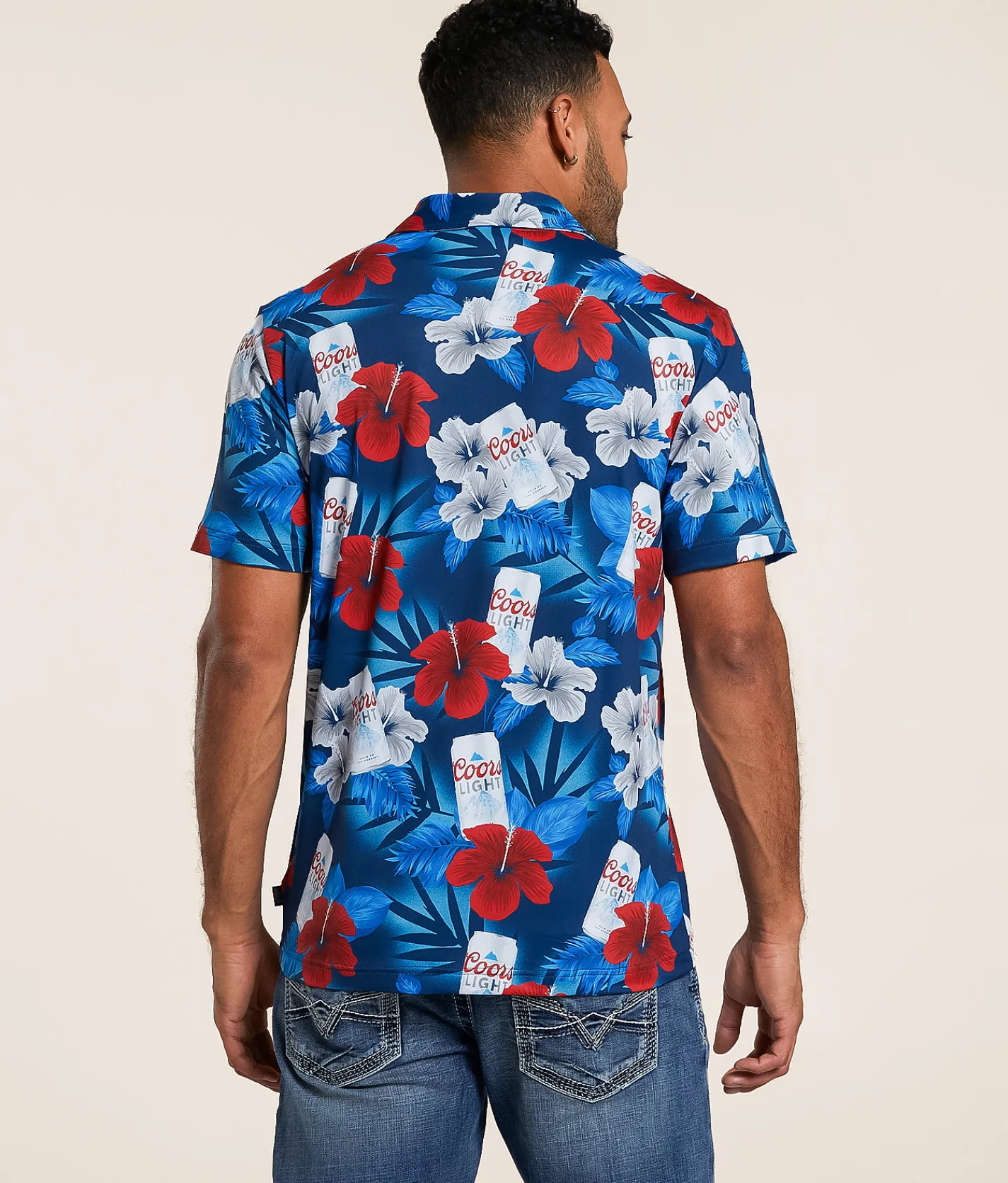 Valor Coors Light® Refresh Polo Navy Clearance