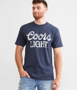 Graphic T-Shirts | tee luv Coors Light T-Shirt Navy