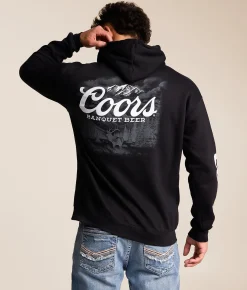 Tops | tee luv Coors Mountain Hooded Sweatshirt Black