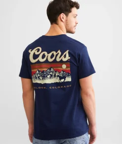 Changes Coors Outdoor T-Shirt Navy Clearance