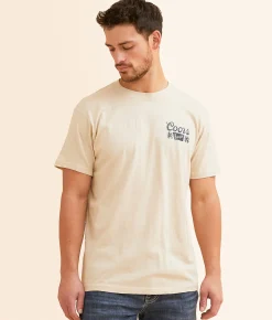 Graphic T-Shirts | Changes Coors Oval Badge T-Shirt Natural