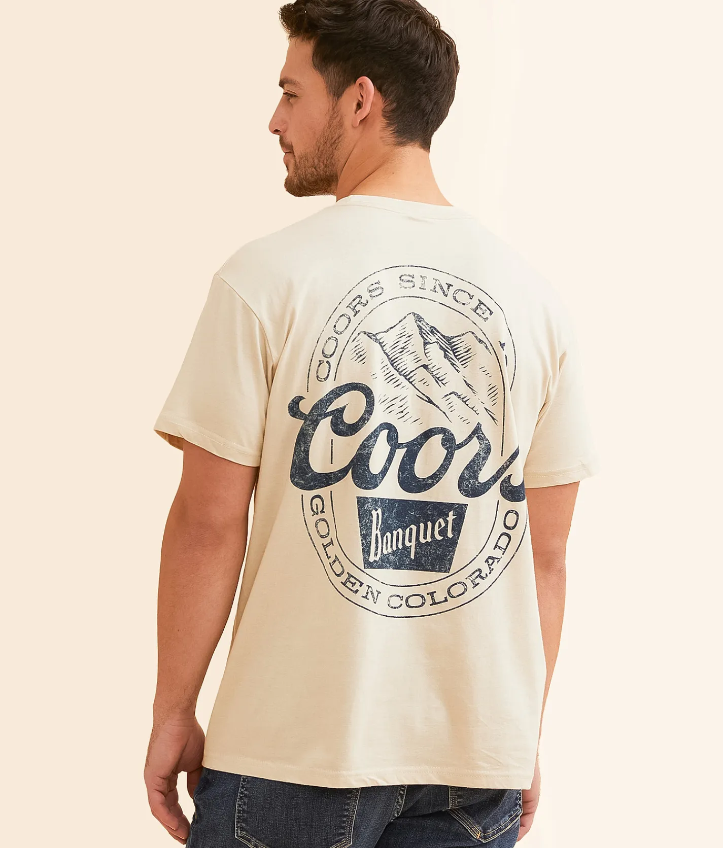 Graphic T-Shirts | Changes Coors Oval Badge T-Shirt Natural