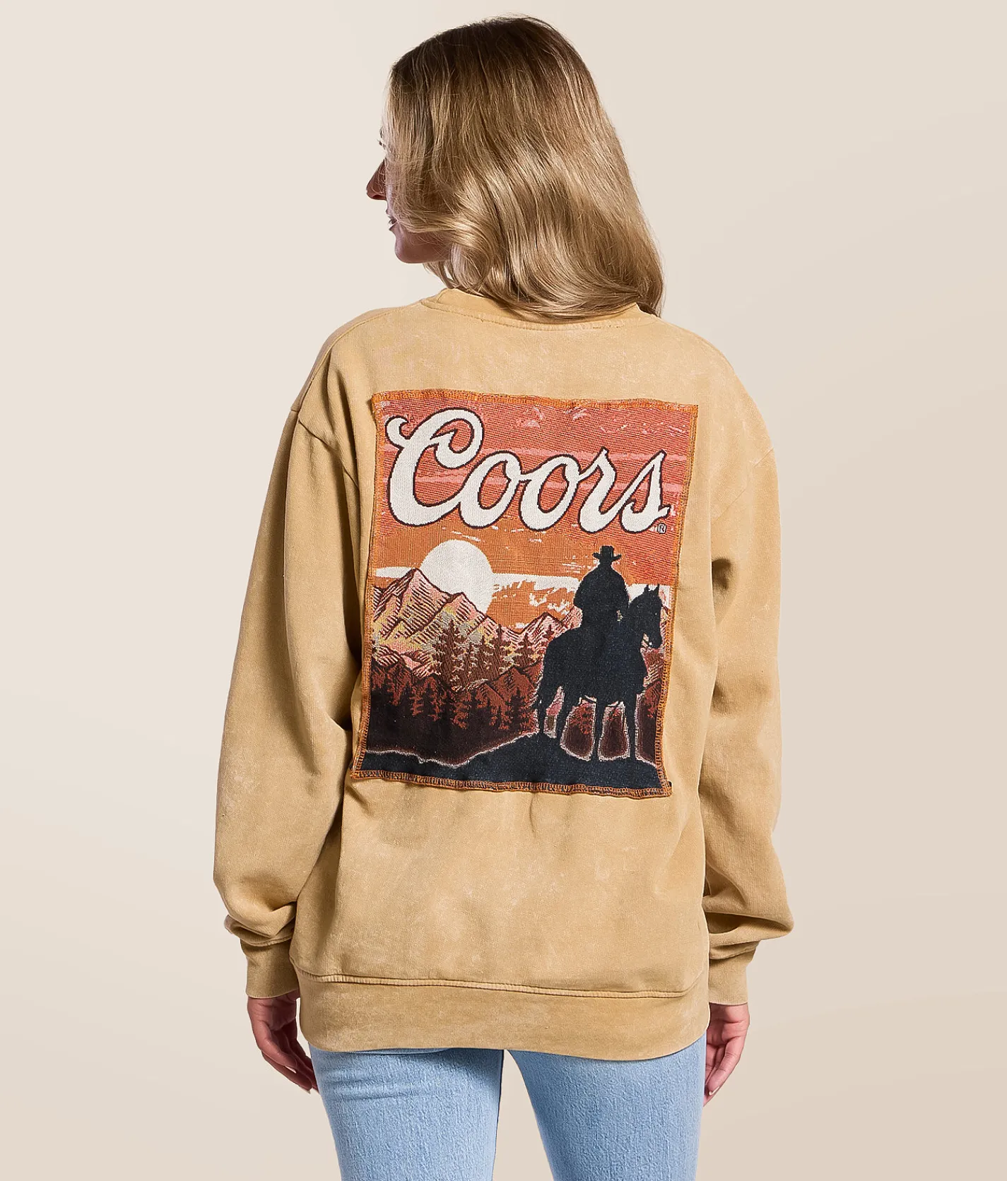 Changes Coors Oversized Pullover Beige Mineral Online