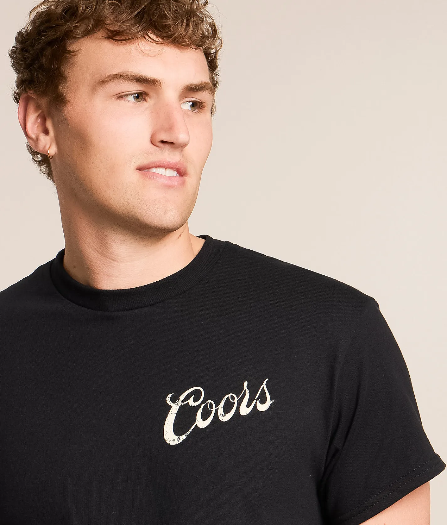 Tops|Graphic T-Shirts | American Needle Coors Poker Nights T-Shirt Sand