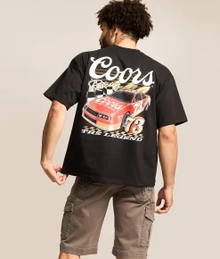 Tops|Graphic T-Shirts | Changes Coors 73 Race Car T-Shirt Black