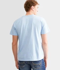 Graphic T-Shirts | Junkfood Coors Rocky Mountain T-Shirt Light Blue