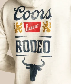 Tops | tee luv Coors Rodeo Hooded Sweatshirt Ash