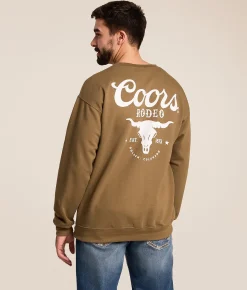 Tops | tee luv Coors Rodeo Pullover Timberwolf