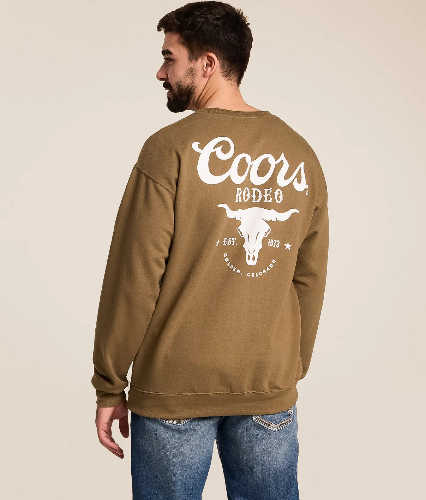 Tops | tee luv Coors Rodeo Pullover Timberwolf