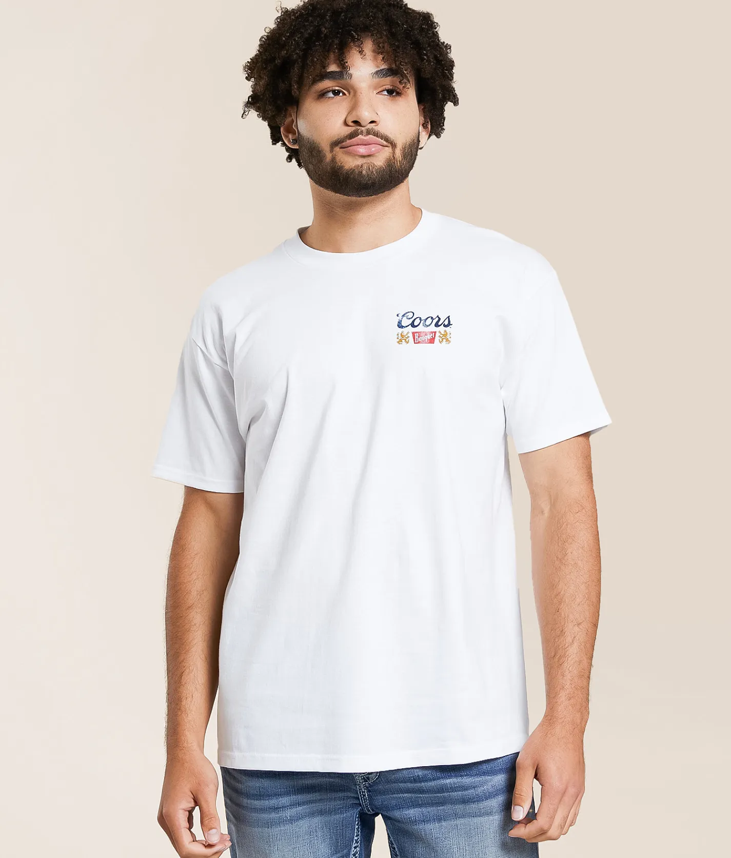 tee luv Coors Rodeo T-Shirt White Hot