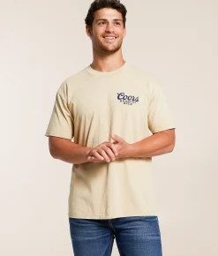 Tops | Screen Stars Coors Rodeo T-Shirt Sand