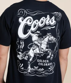 Brew City Coors Rodeo T-Shirt Black