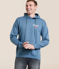 Tops | tee luv Coors Roping Hooded Sweatshirt Indigo Blue