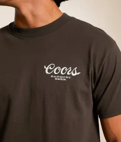 Screen Stars Coors Sheriff T-Shirt Java New