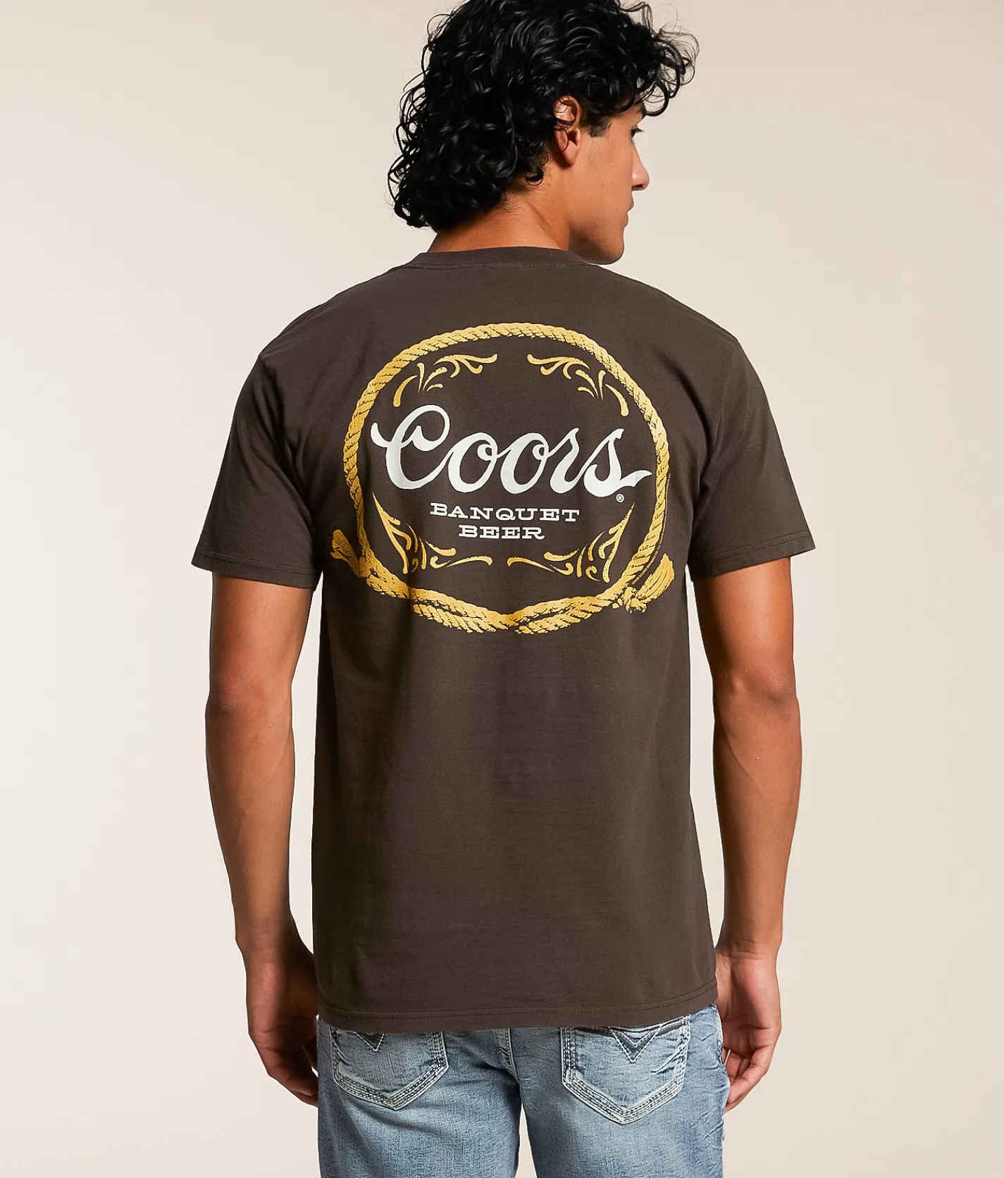 Tops | Screen Stars Coors Sheriff T-Shirt Java
