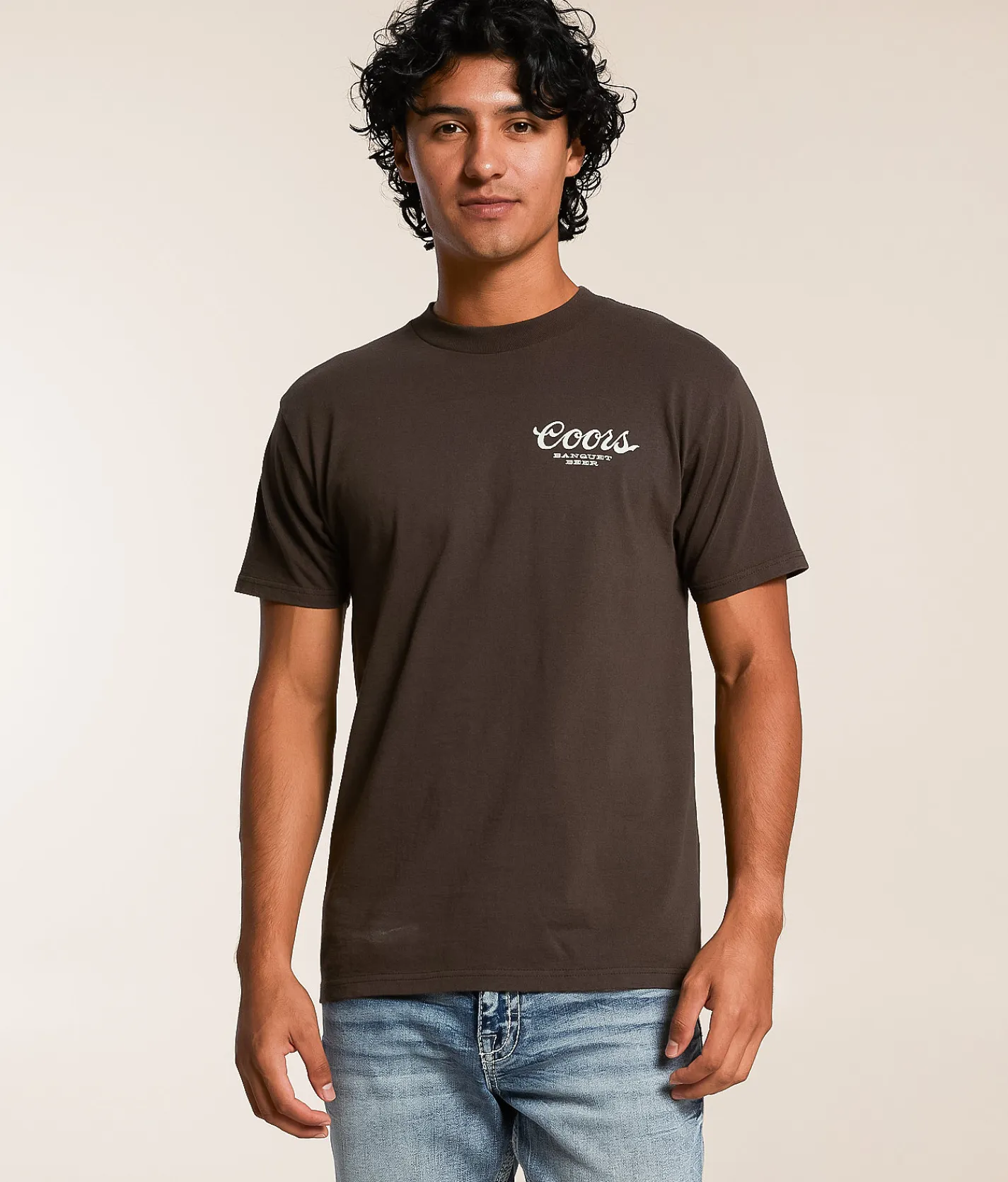 Tops | Screen Stars Coors Sheriff T-Shirt Java