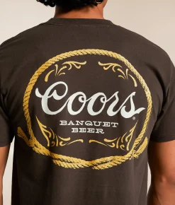Tops | Screen Stars Coors Sheriff T-Shirt Java