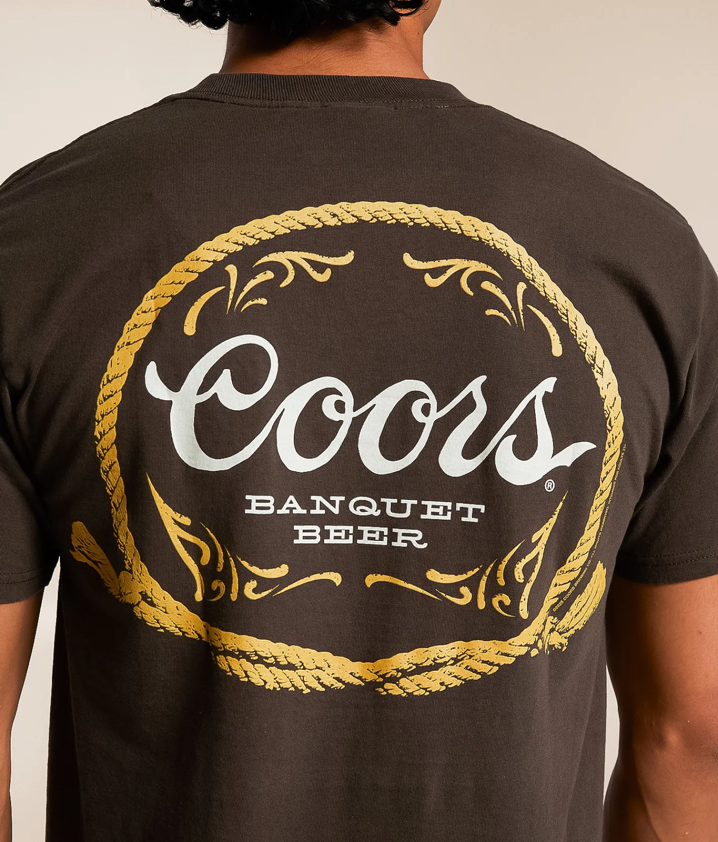 Tops | Screen Stars Coors Sheriff T-Shirt Java