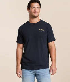 Changes Coors Silhouette T-Shirt Black Mineral Wash Clearance