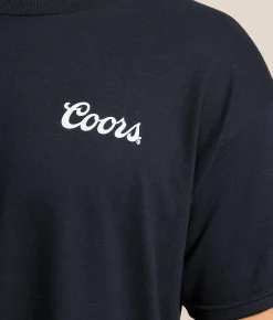 Changes Coors Skulll Bull T-Shirt Black New