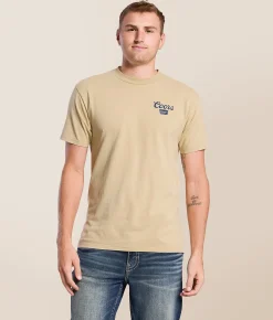 Tops|Graphic T-Shirts | Screen Stars Coors Tradition In A Bottle T-Shirt Sand