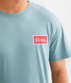 Graphic T-Shirts | American Needle Coors T-Shirt Smoke Blue