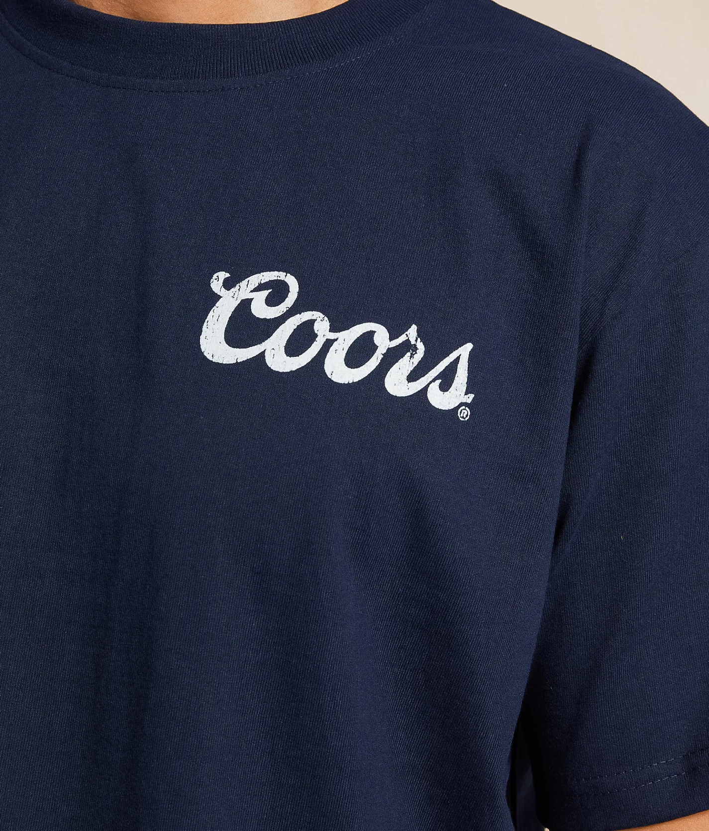 Changes Coors Waterfall T-Shirt Navy Online