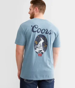 tee luv Coors Waterfall T-Shirt Ice Blue Best