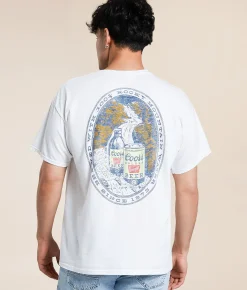 Junkfood Coors Waterfall T-Shirt White Best