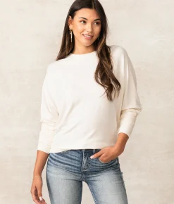 Tops | Buckle Black Cora Dolman Top Cannoli Cream