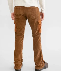 Sale Jeans|Bottoms | PREME Corduroy Cargo Stacked Jean Mocha