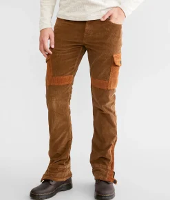 Sale Jeans|Bottoms | PREME Corduroy Cargo Stacked Jean Mocha